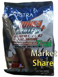 รูปภาพของ Vistra 3Whey Protein Plus Vitamin Sport Nutrition Chocolate 15ซอง กลิ่นช็อคโกแลต